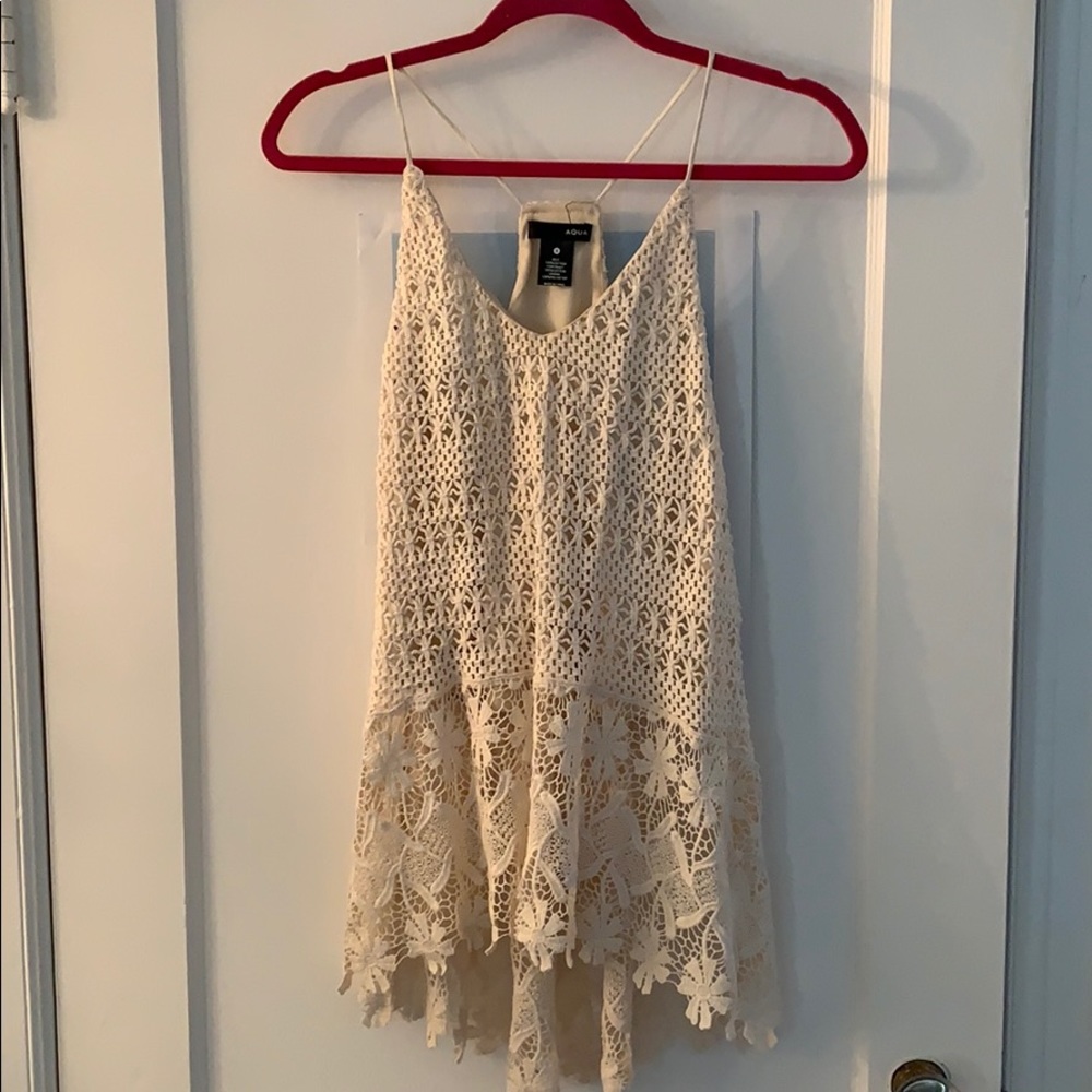 Crochet floral Tank!